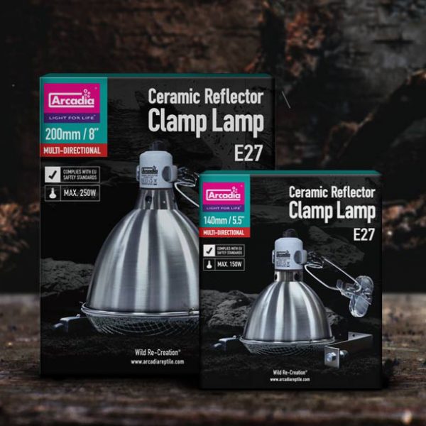 Arcadia Ceramic Clamp Lamp